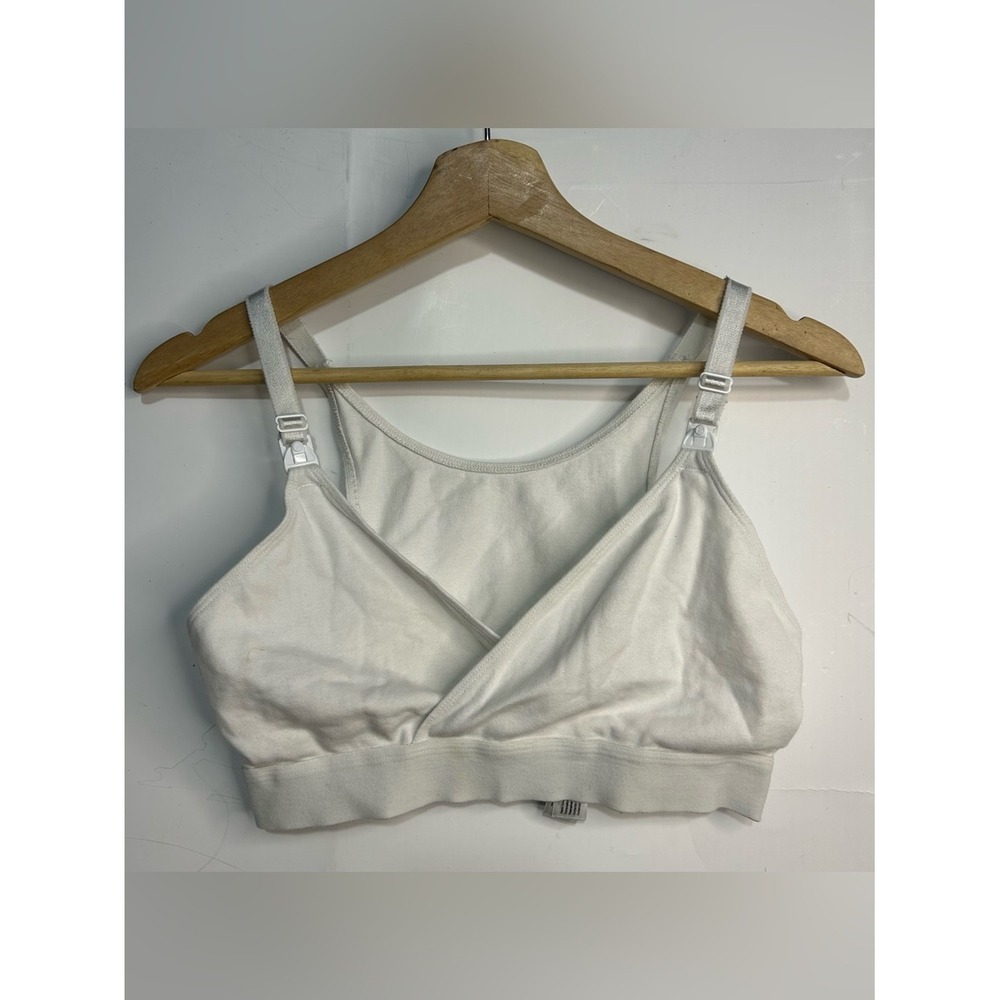 5 for $25🔥Bravado Designs White Nursing Maternity Bra Medium